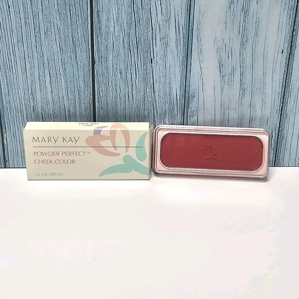 Mary Kay Powder Perfect Cheek Color True Red #5285 Discontinued New Old Stock